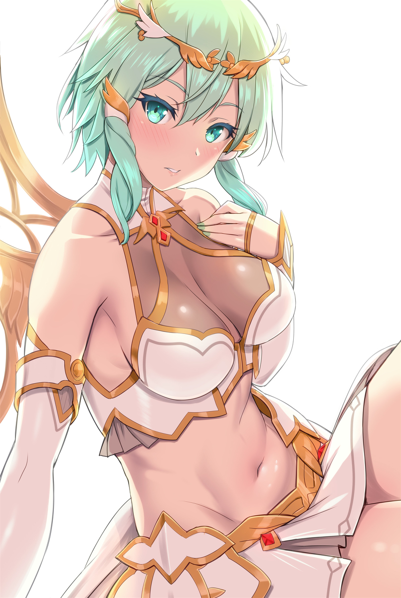 This is a pixiv picture whose title is 天獄シノン.