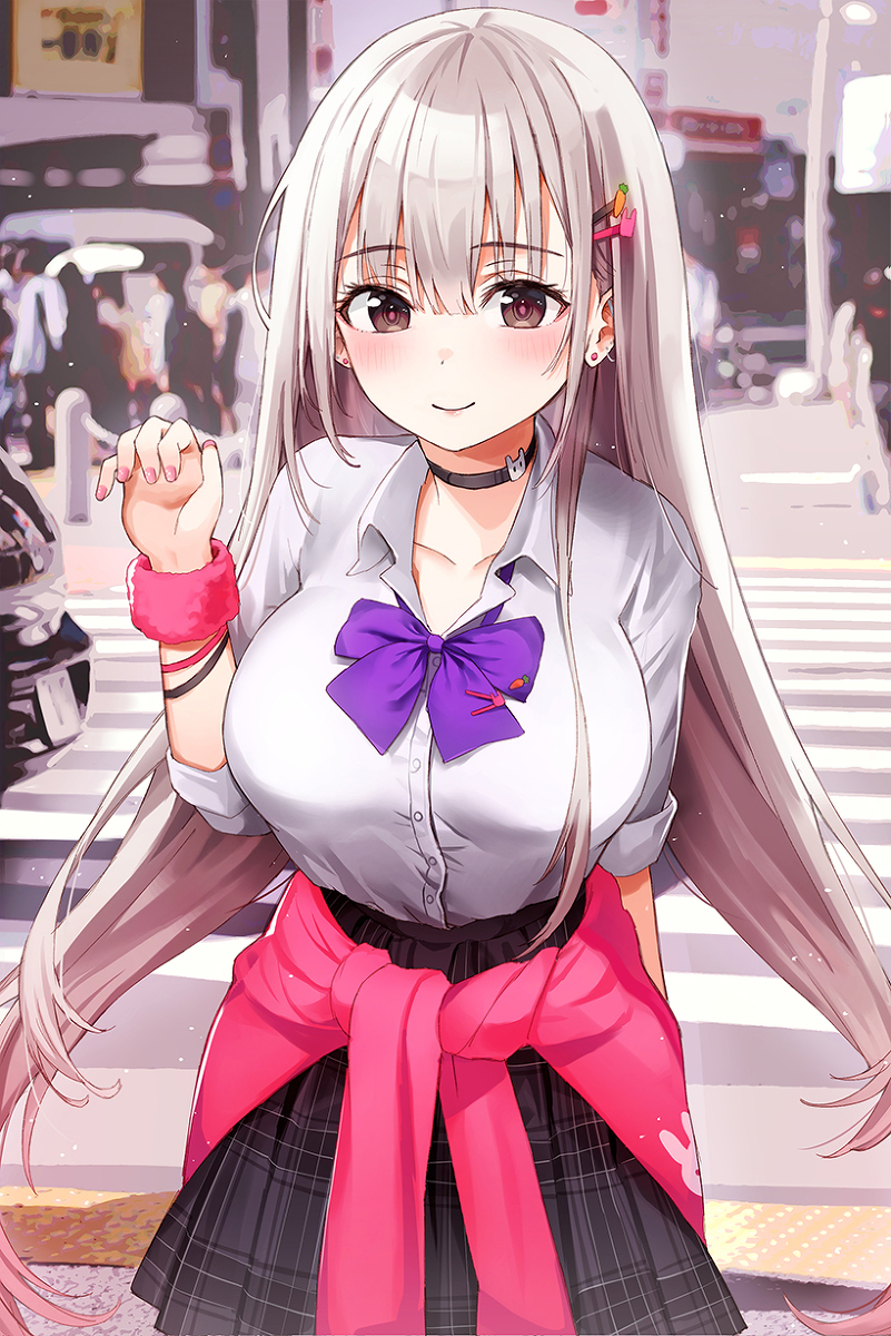 This is a pixiv picture whose title is ねぇ、今暇？.