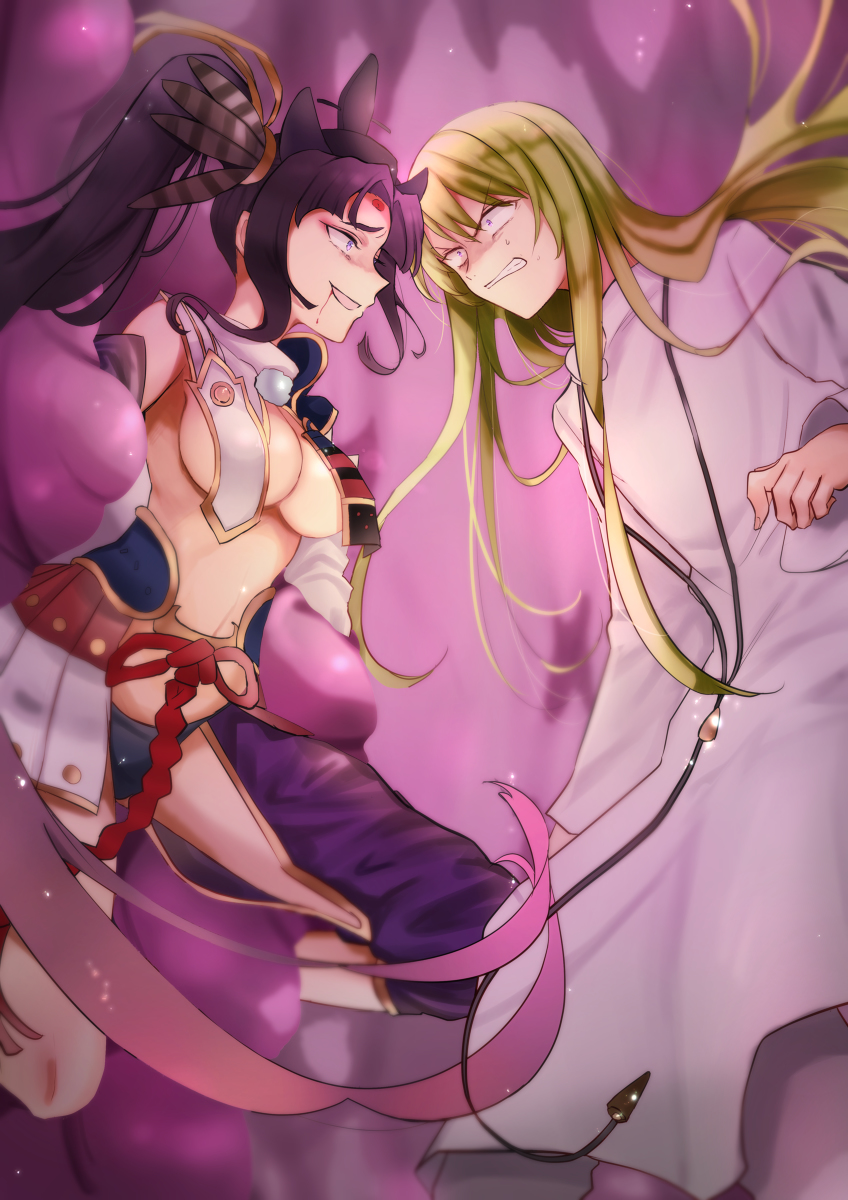 This is a pixiv picture whose title is キングゥと牛若丸.