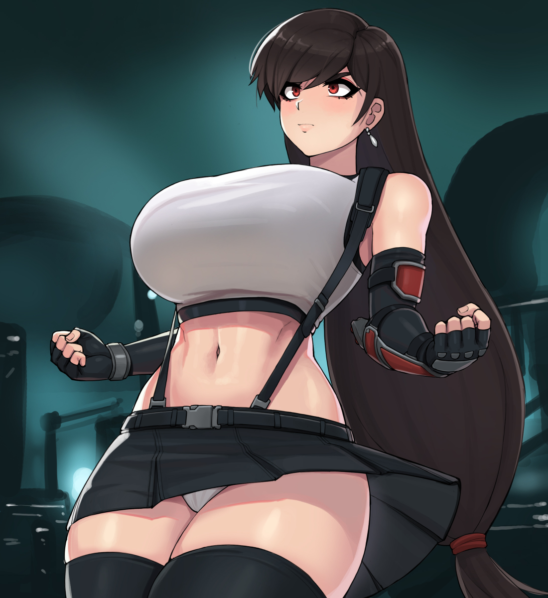 This is a pixiv picture whose title is Tifa.