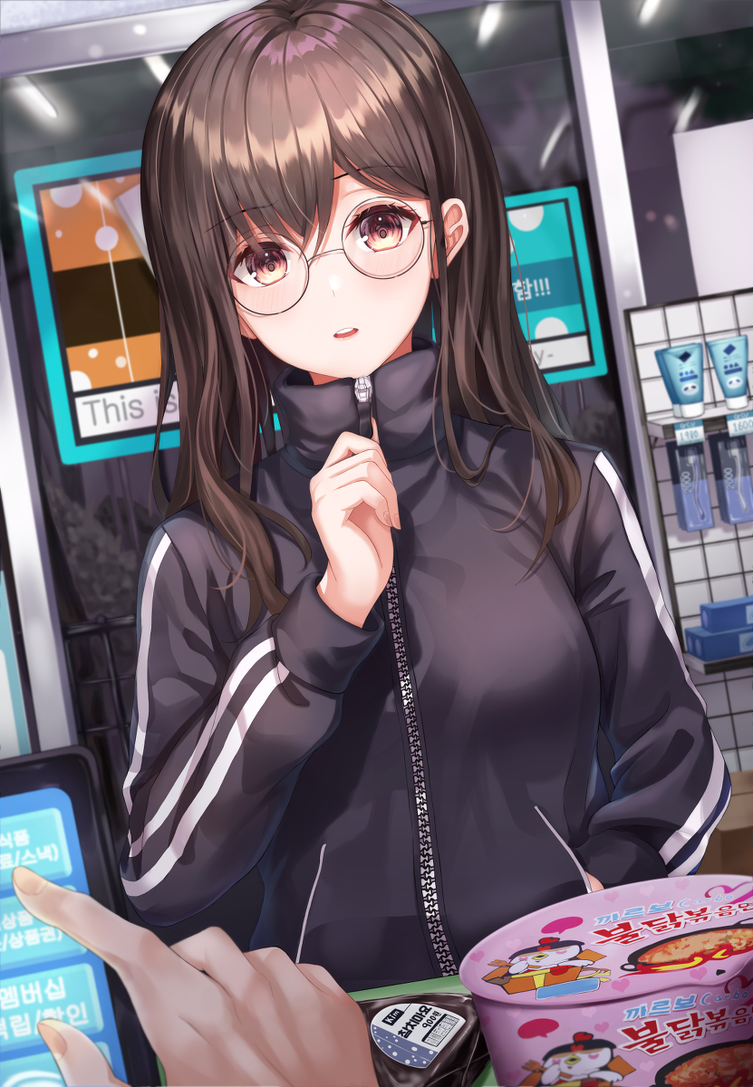 This is a pixiv picture whose title is Fried Chicken Noodles.