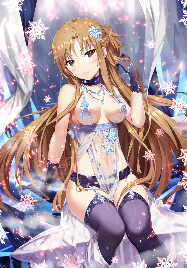 This is a pixiv picture whose title is アスナ（ロイヤルアイシング）.