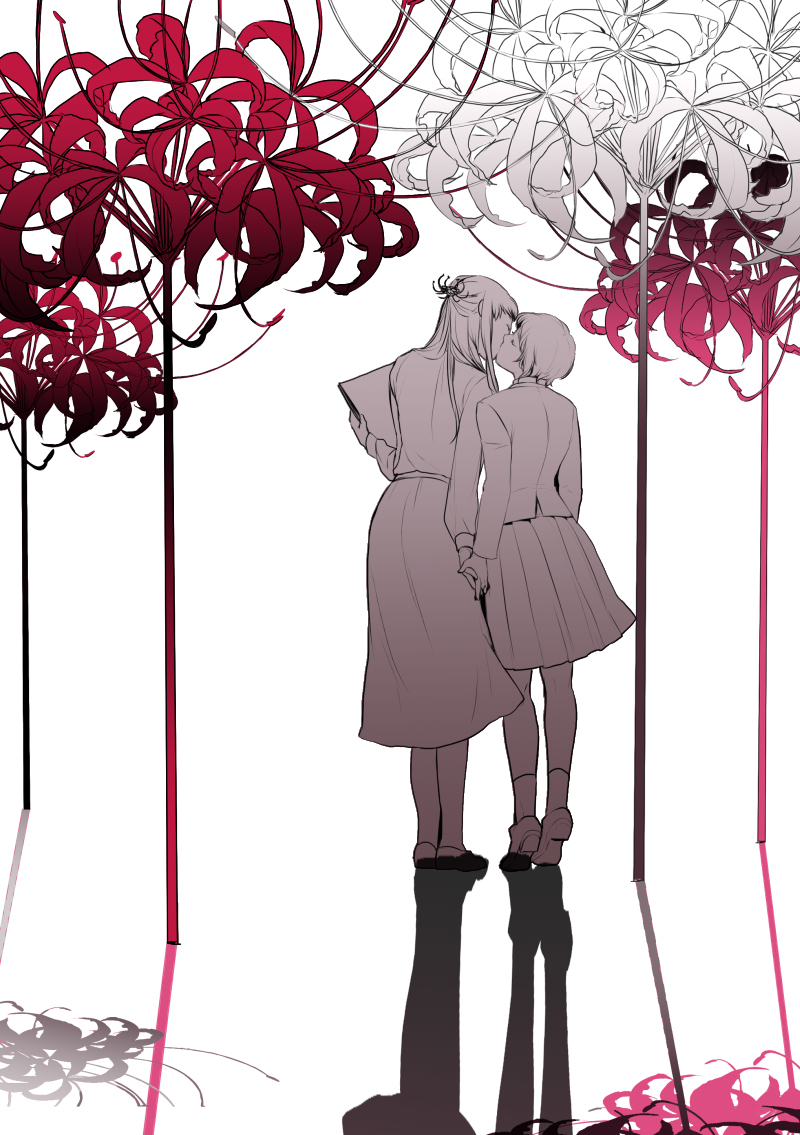 This is a pixiv picture whose title is 彼岸.