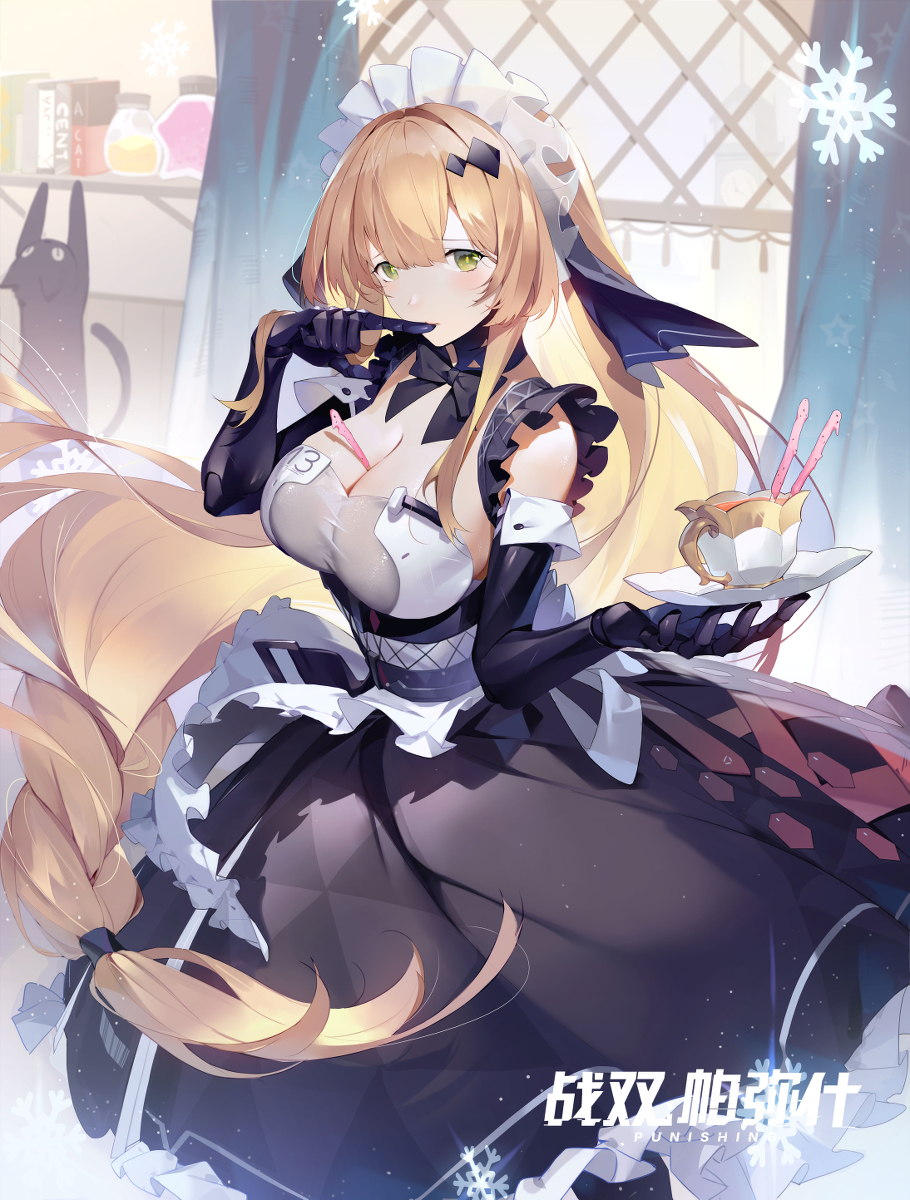 This is a pixiv picture whose title is 女仆比安卡.