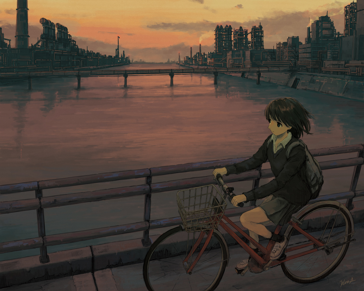 This is a pixiv picture whose title is コンビナート.