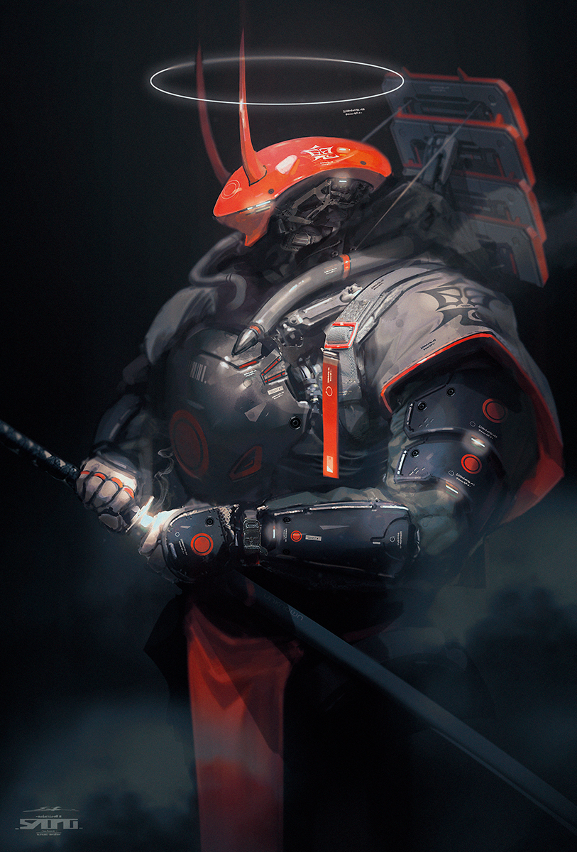 This is a pixiv picture whose title is SHOGUN.
