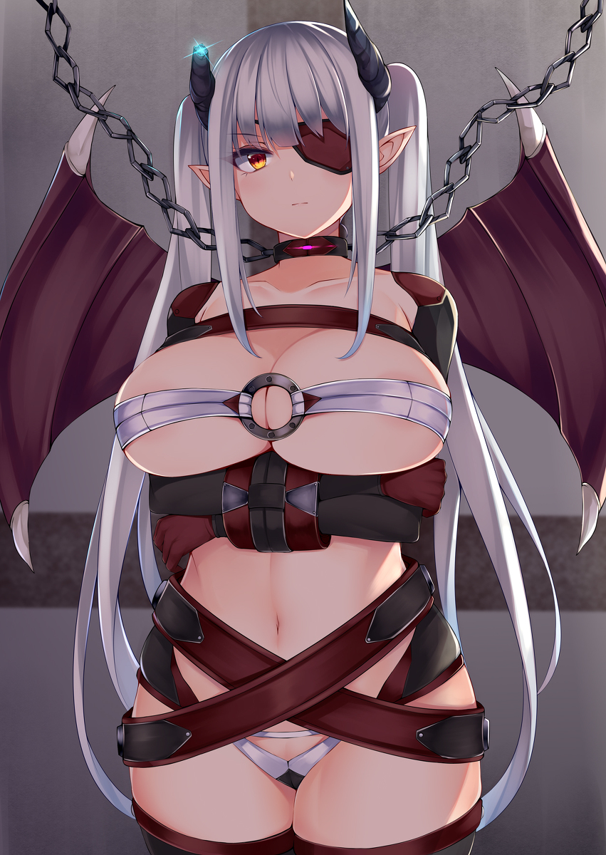 This is a pixiv picture whose title is つのぱい.