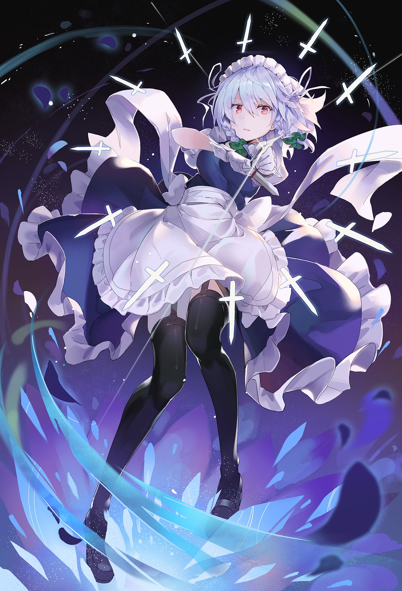 This is a pixiv picture whose title is 夜が咲く.