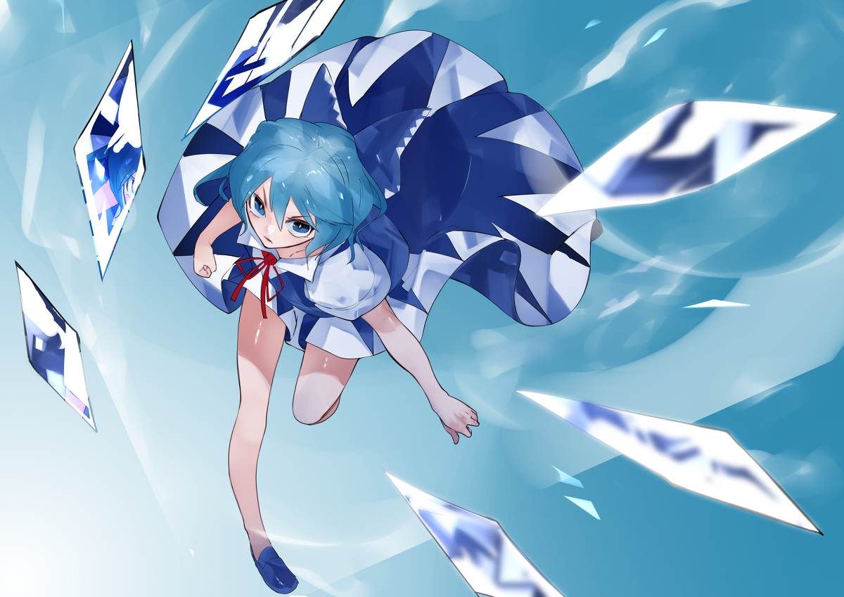 This is a pixiv picture whose title is 空中ターン.