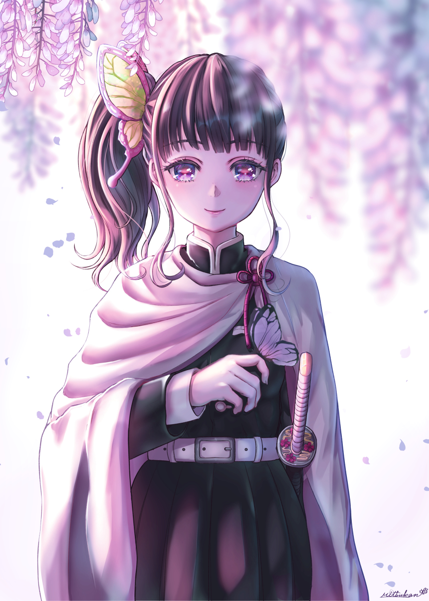 This is a pixiv picture whose title is 栗花落カナヲちゃん.