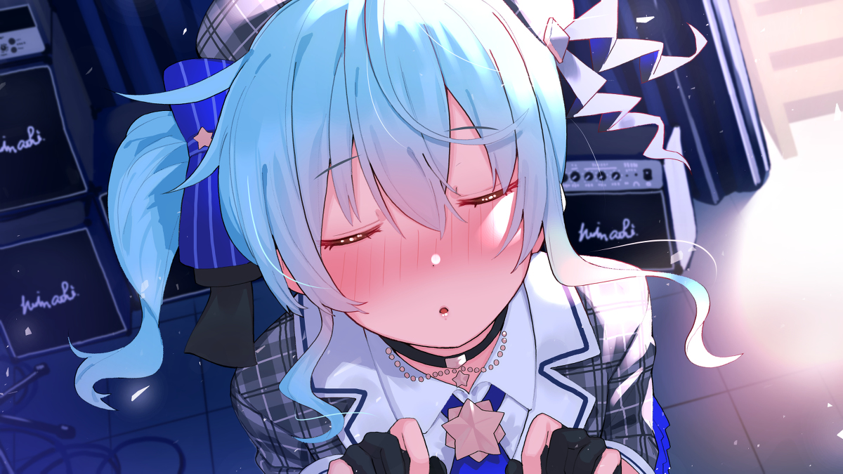 This is a pixiv picture whose title is きすまちすいせい.