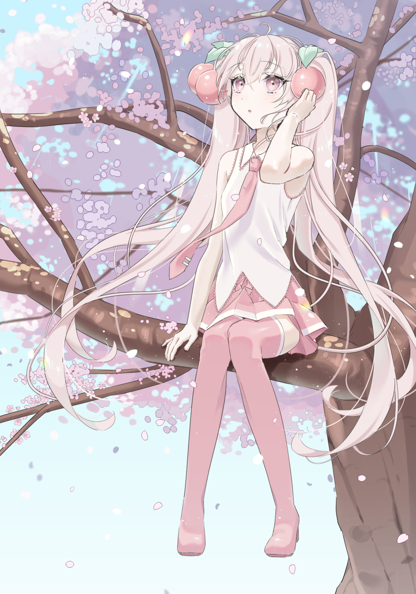 This is a pixiv picture whose title is 🌸.