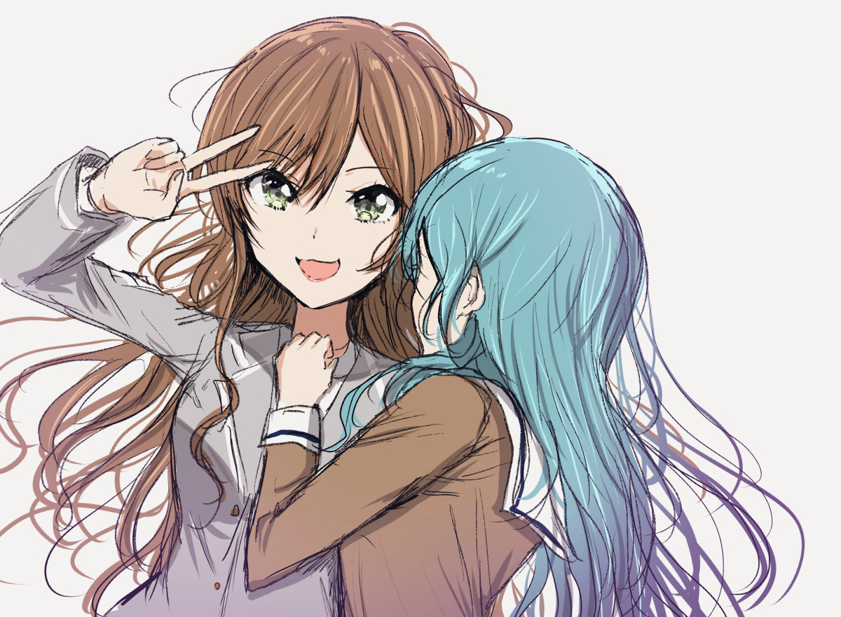 This is a pixiv picture whose title is バンドリまとめ22（さよリサ）.
