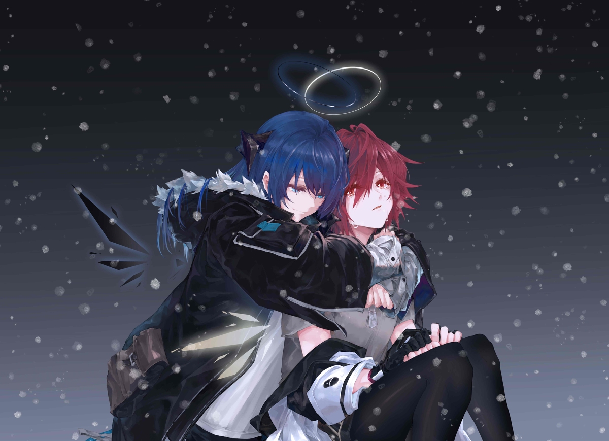 This is a pixiv picture whose title is 双天使.