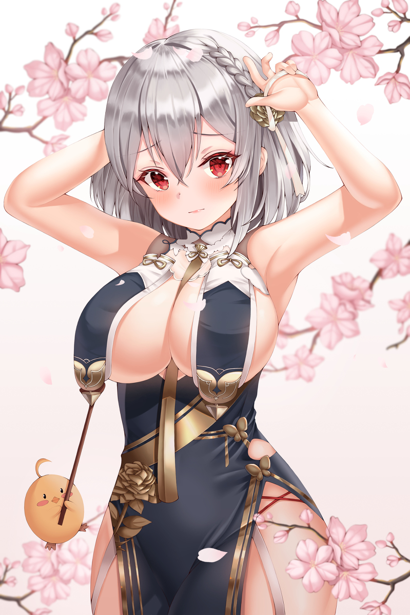 This is a pixiv picture whose title is シリアス.
