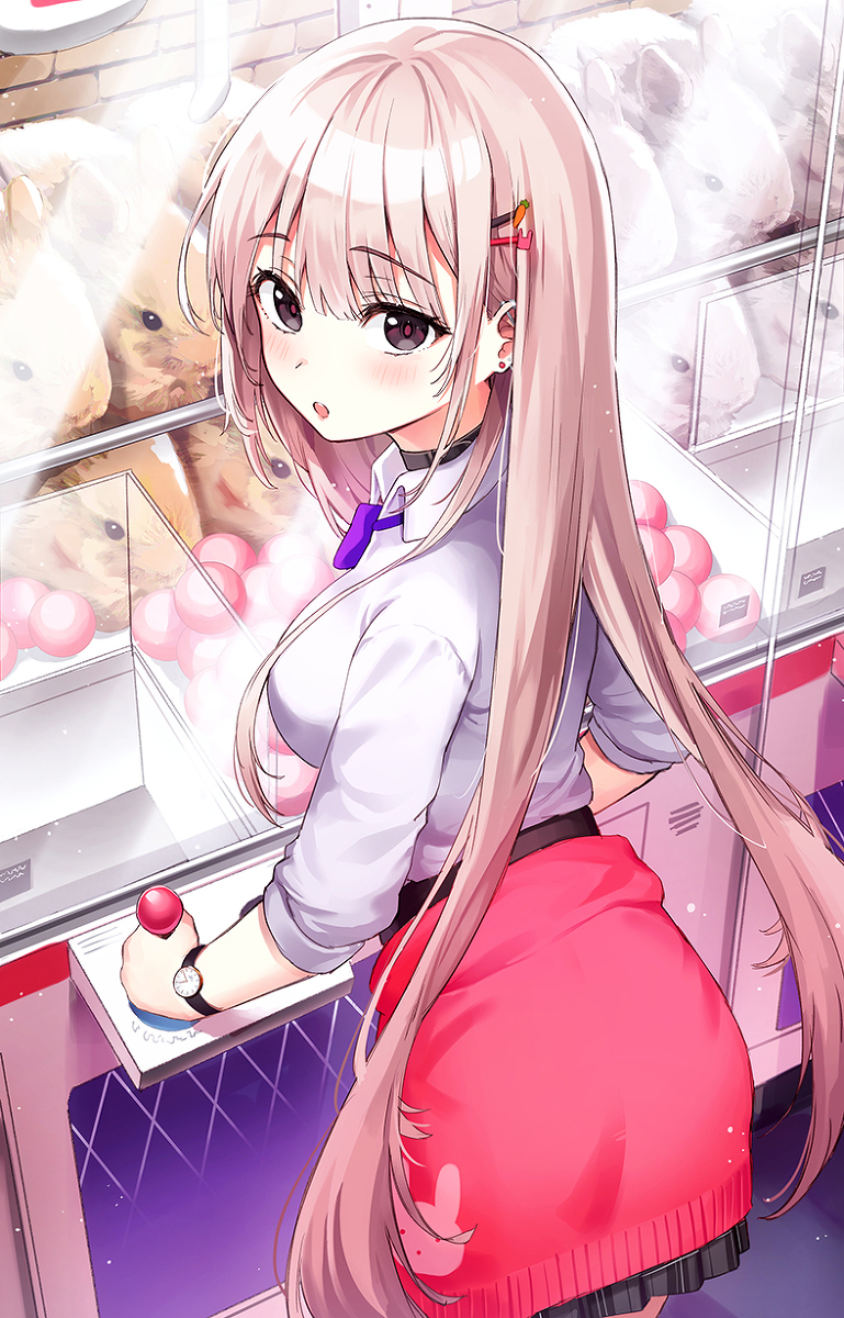 This is a pixiv picture whose title is ねぇ、これ取って.