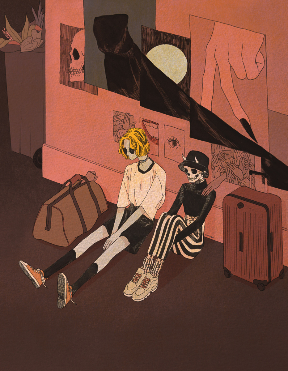 This is a pixiv picture whose title is I miss Summer so much.