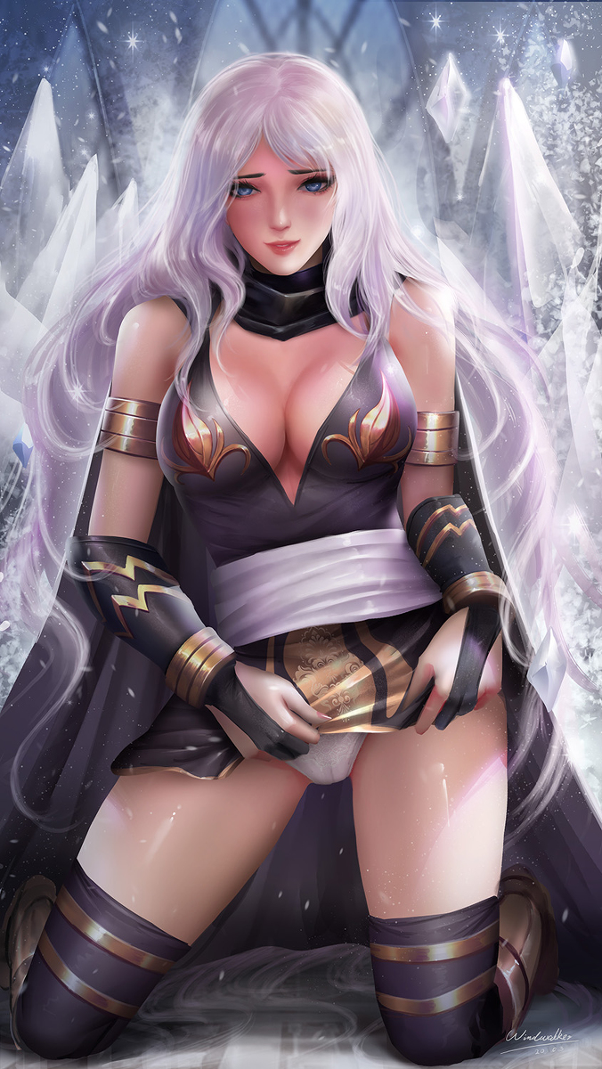 This is a pixiv picture whose title is Ashe!.