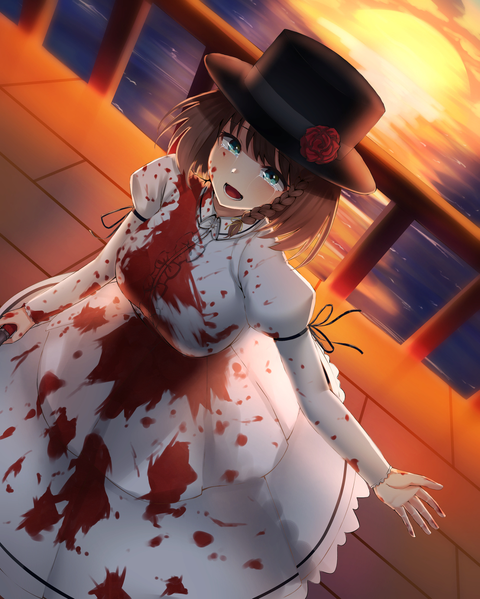 This is a pixiv picture whose title is シャルロット・コルデー.