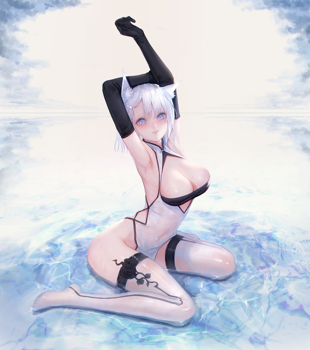 This is a pixiv picture whose title is 무제.