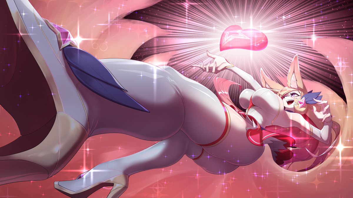 This is a pixiv picture whose title is Star Guardian Ahri.