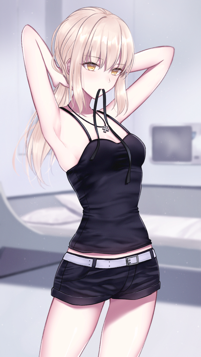 This is a pixiv picture whose title is マイルームオルタ.