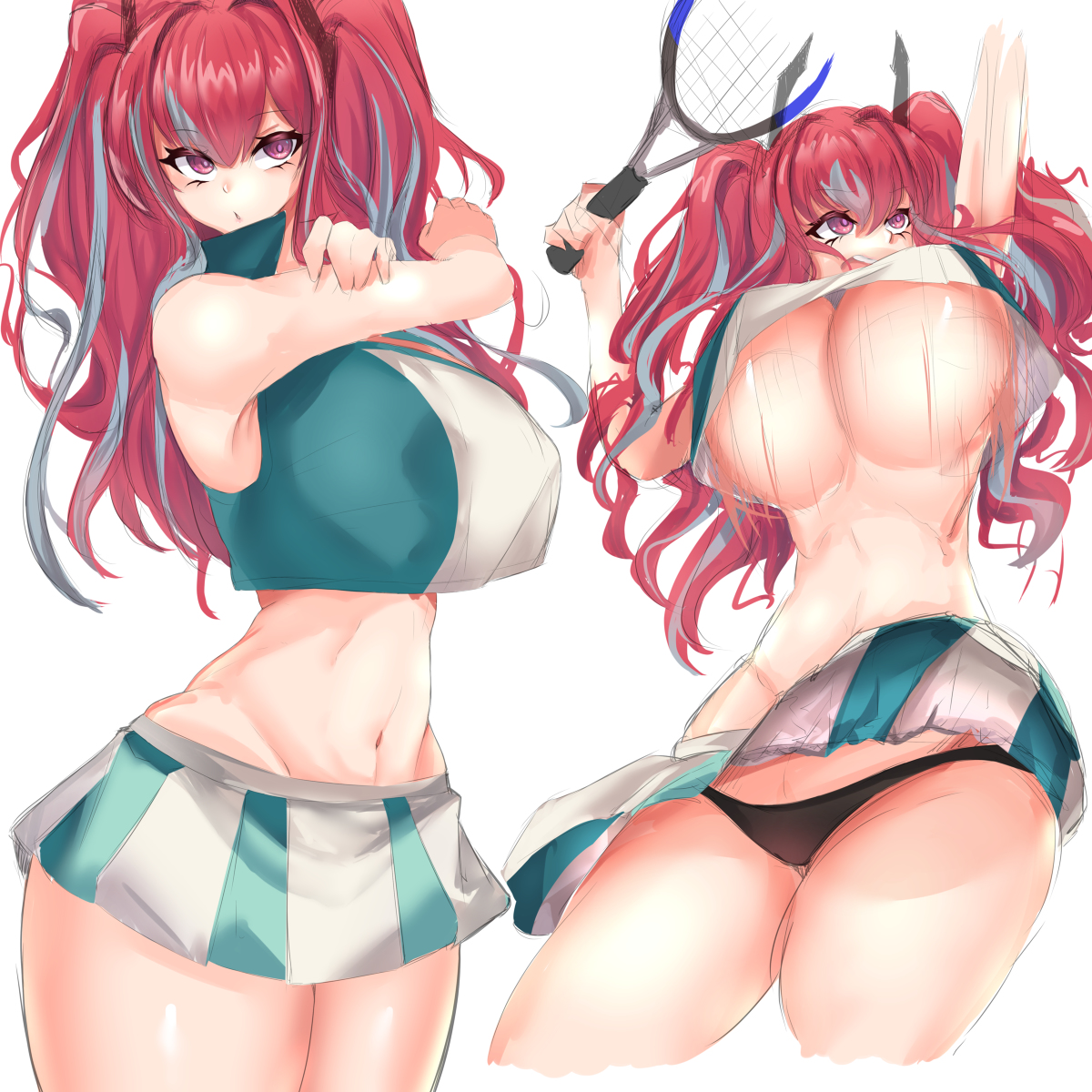 This is a pixiv picture whose title is tennis!.