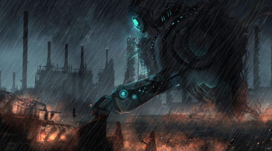 This is a pixiv picture whose title is 机械禁花.