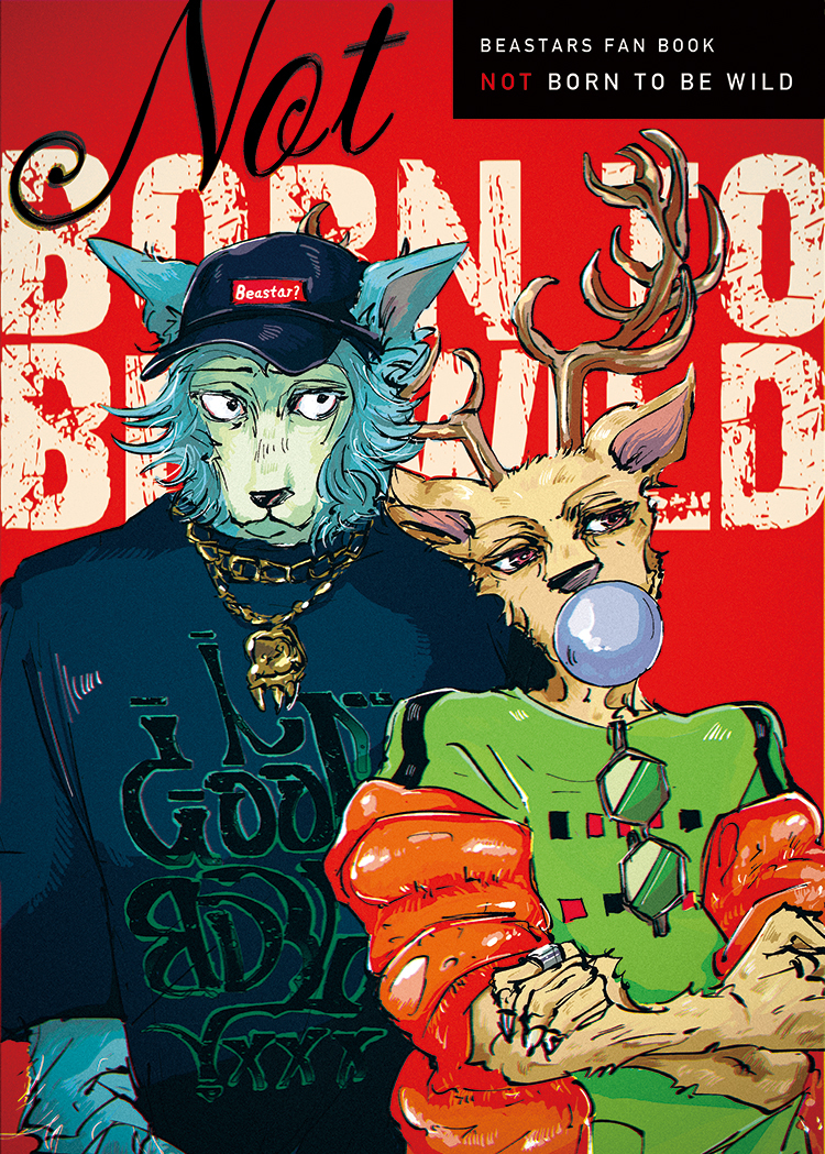 This is a pixiv picture whose title is 【web再録】レゴルイ本【BEASTARS】.