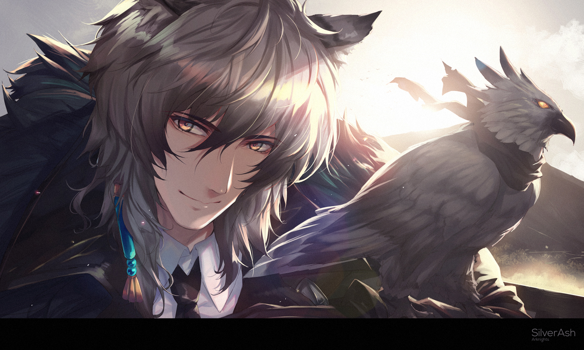 This is a pixiv picture whose title is SilverAsh.