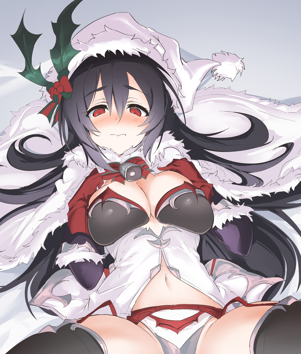 This is a pixiv picture whose title is クリスマスイリヤさま.