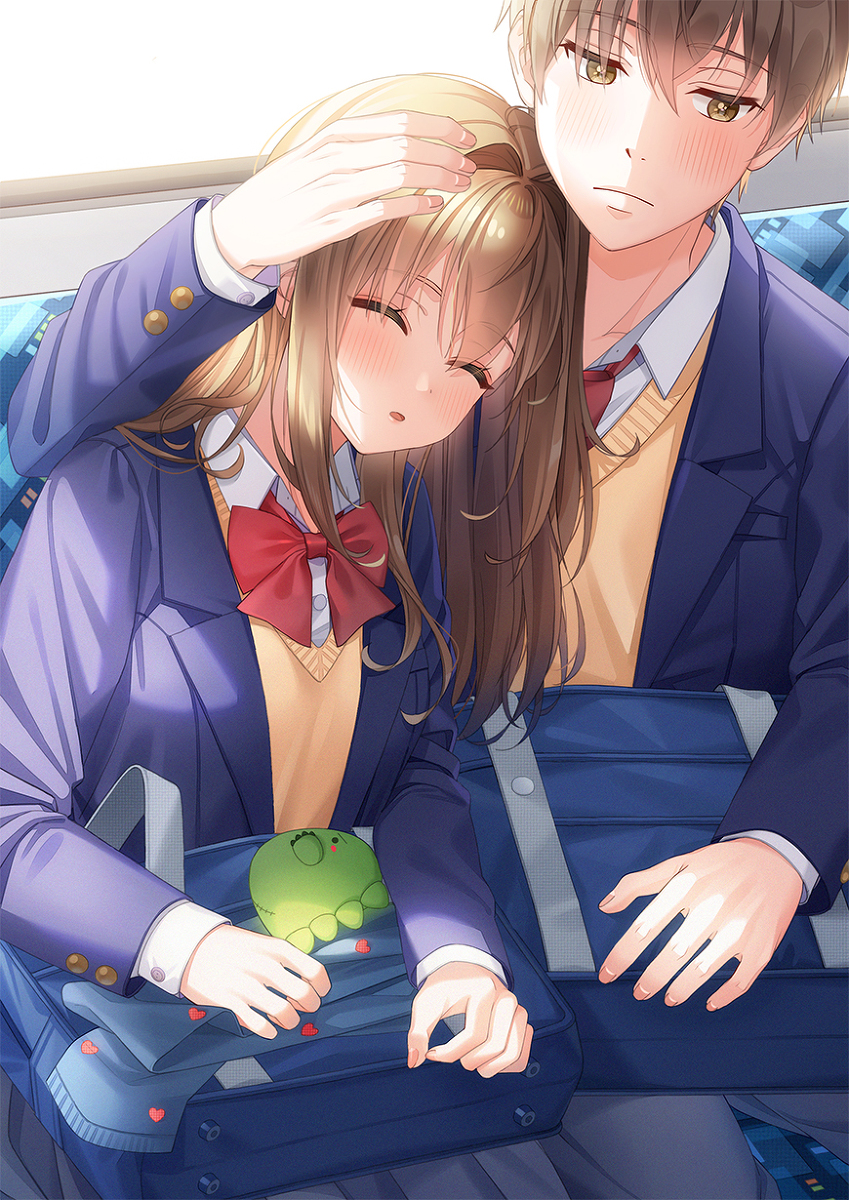 This is a pixiv picture whose title is 抑えきれない胸の高鳴り.