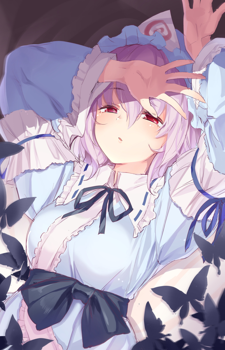 This is a pixiv picture whose title is ゆゆこちょう.