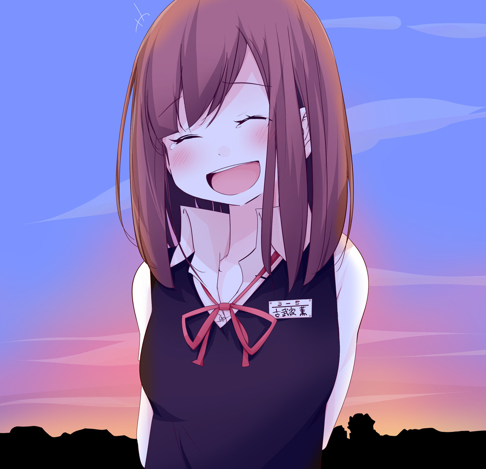 This is a pixiv picture whose title is 「じゃあね。」.