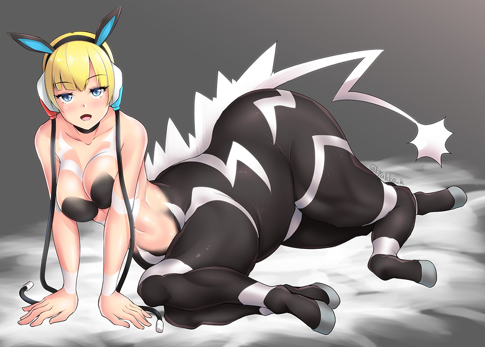 This is a pixiv picture whose title is ゼブライカミツレさん.
