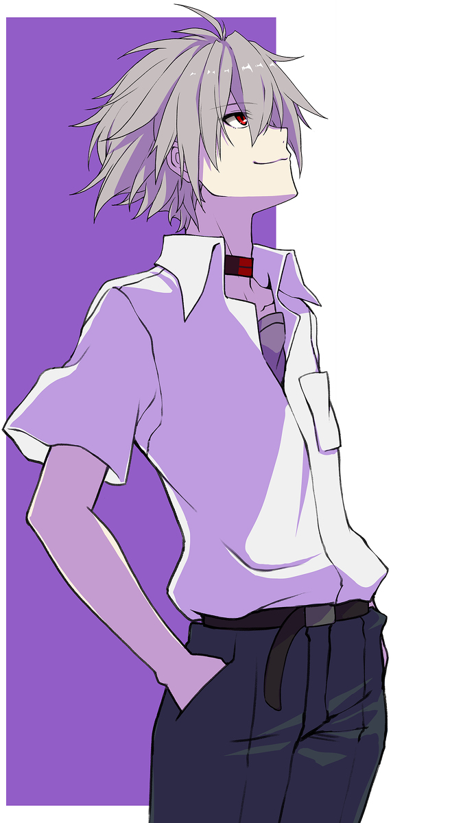 This is a pixiv picture whose title is カヲル.