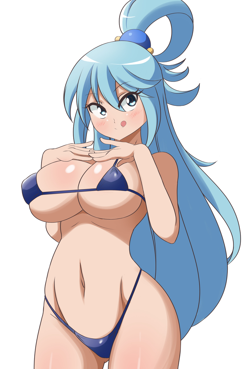 This is a pixiv picture whose title is Aqua.