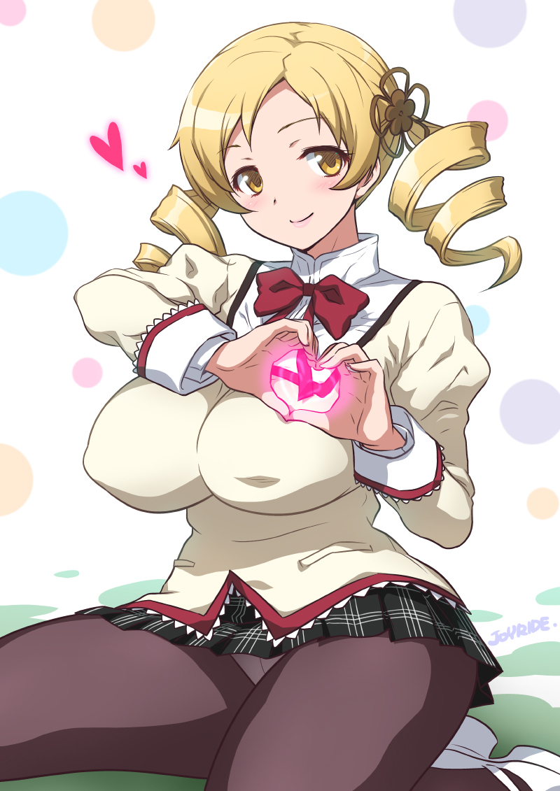 This is a pixiv picture whose title is マミさんラブ♡.