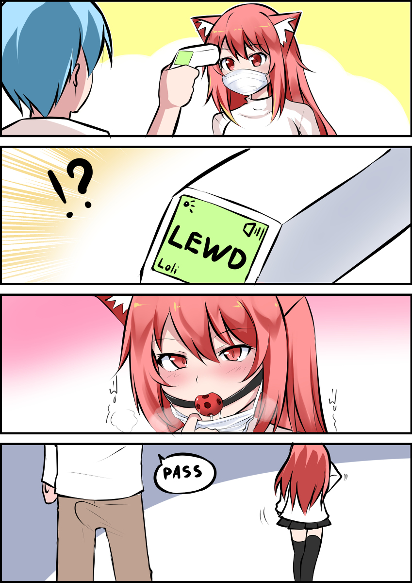 This is a pixiv picture whose title is stay at home.