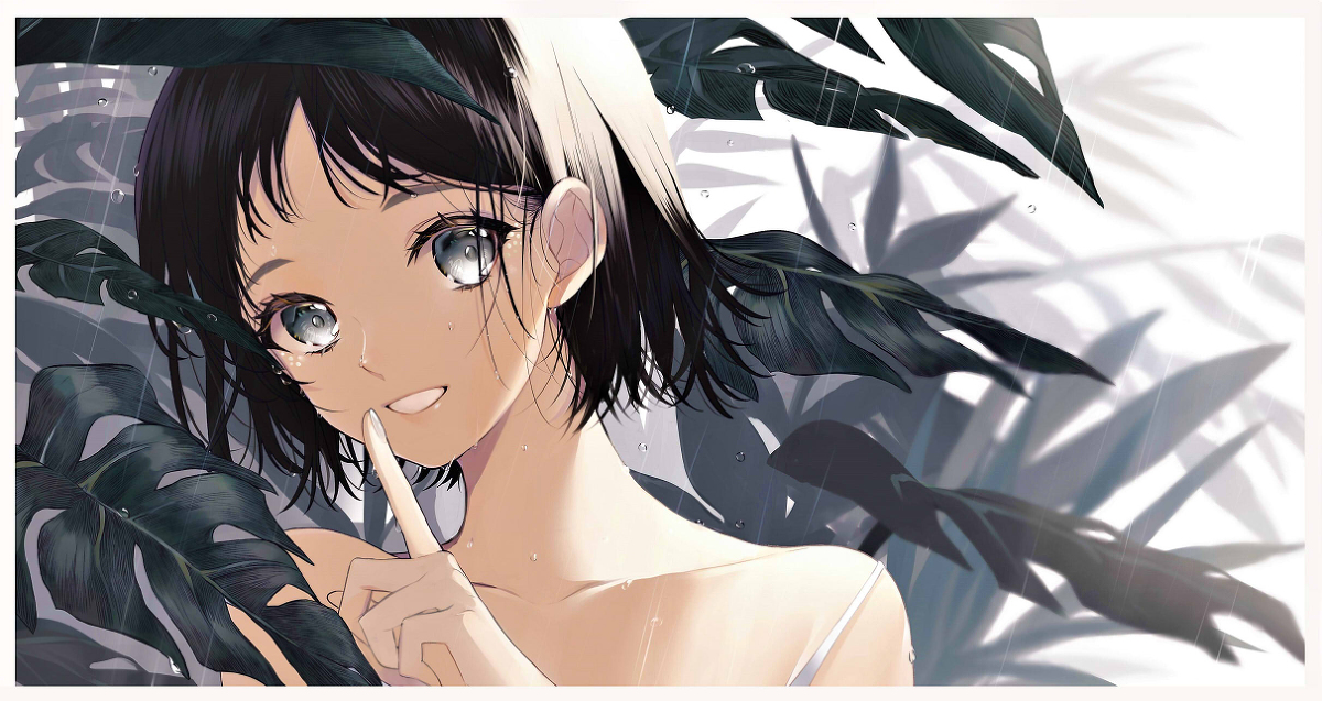 This is a pixiv picture whose title is shh,.