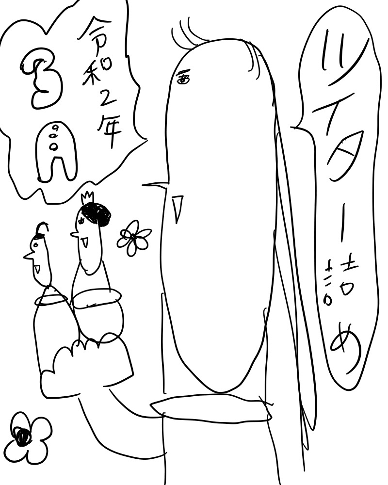 This is a pixiv picture whose title is 令和2年3月のTwitter詰め.