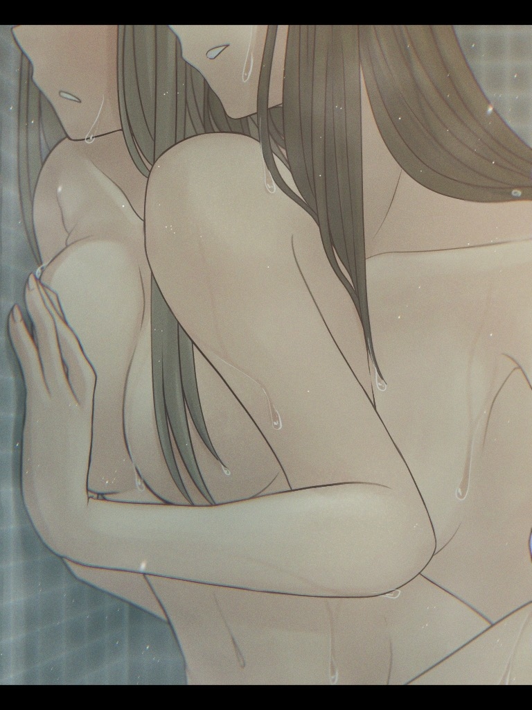 This is a pixiv picture whose title is えちえち百合.
