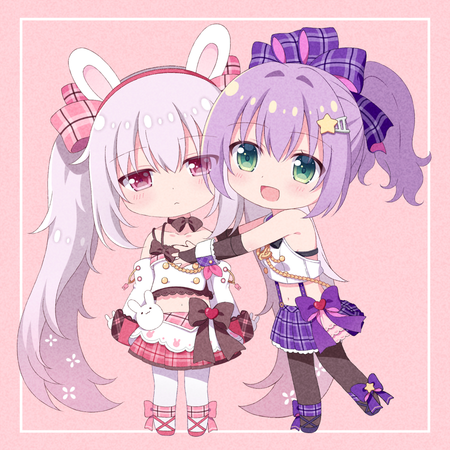 This is a pixiv picture whose title is むぎゅ！.