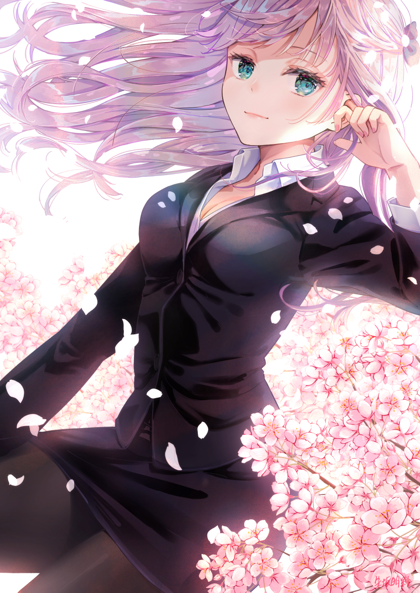 This is a pixiv picture whose title is 🌸桜2020🌸.
