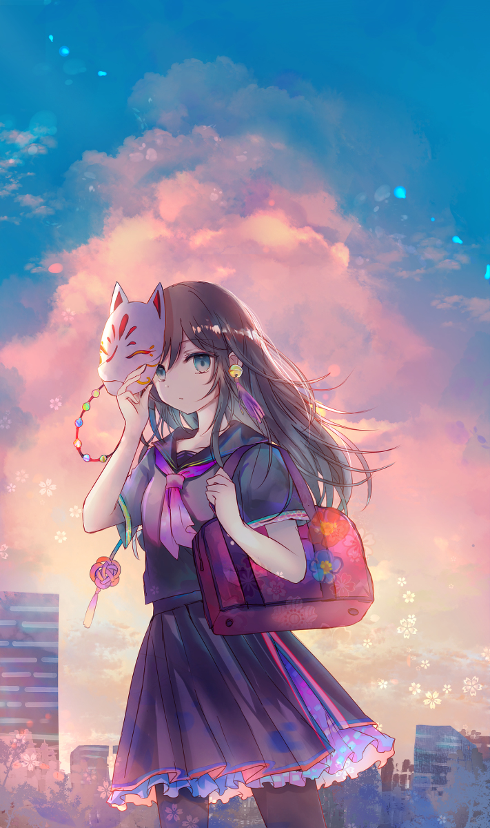 This is a pixiv picture whose title is 無題.