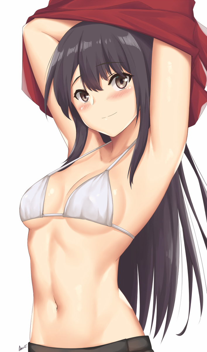 This is a pixiv picture whose title is 雪白七々子.