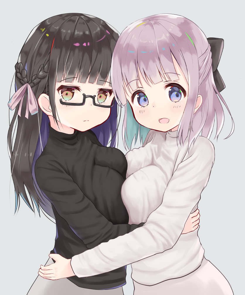 This is a pixiv picture whose title is 百合.