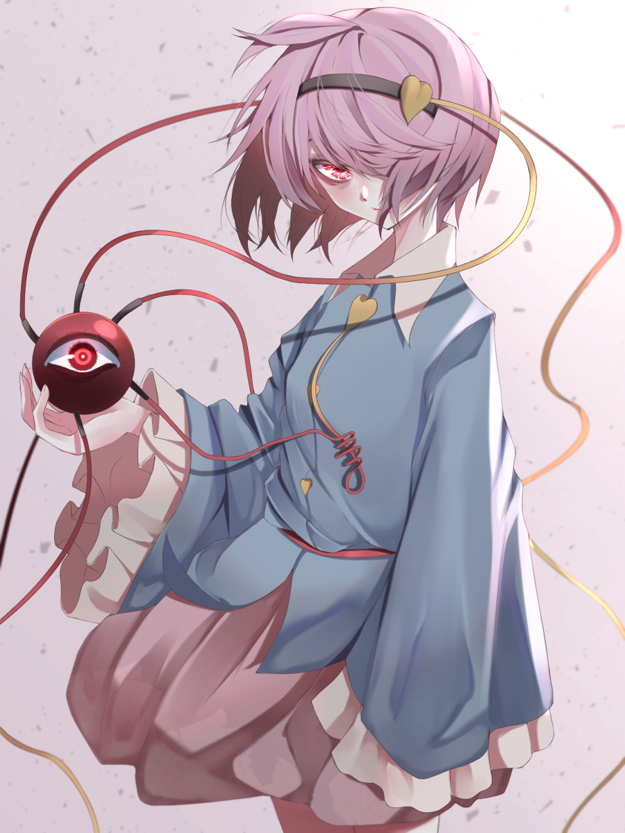 This is a pixiv picture whose title is さとり.