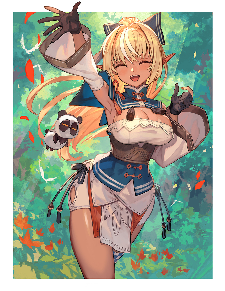 This is a pixiv picture whose title is 不知火フレア.