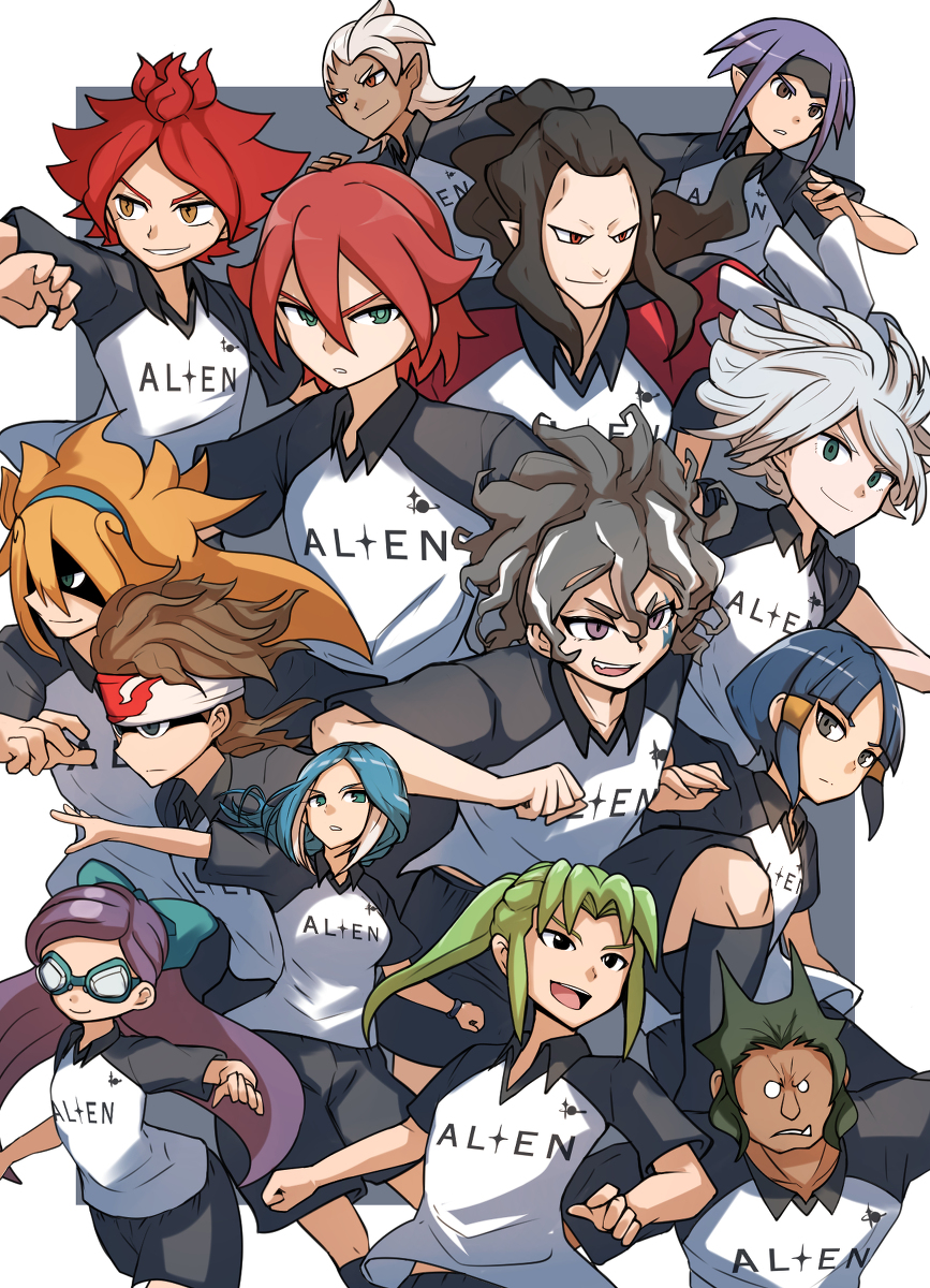 This is a pixiv picture whose title is 永世学園.